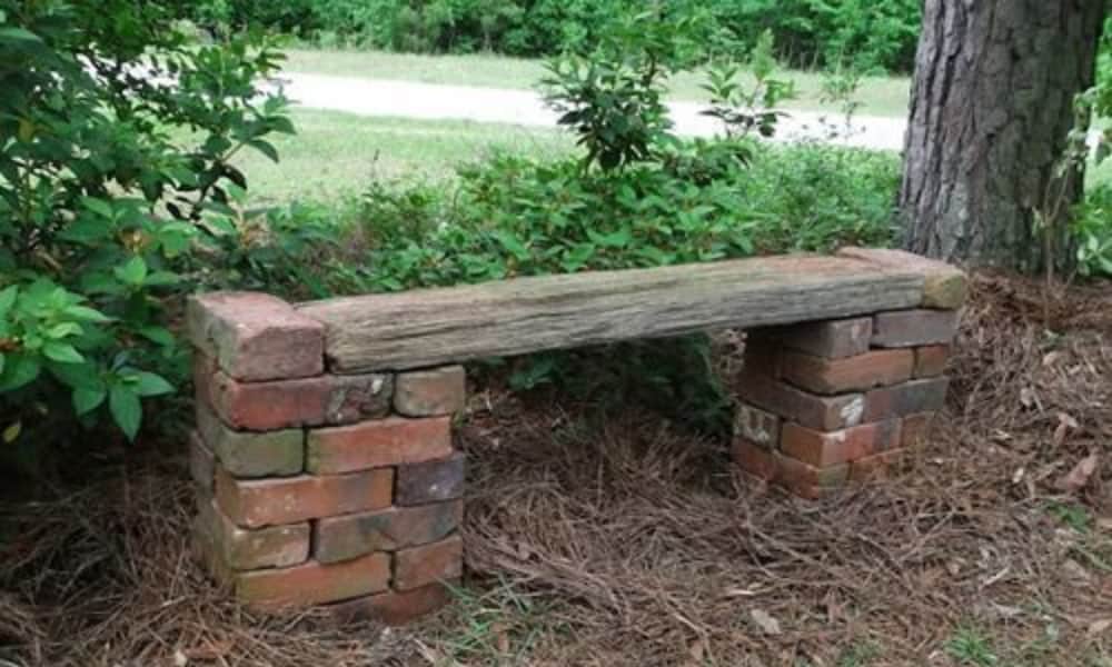 Brick Bench
