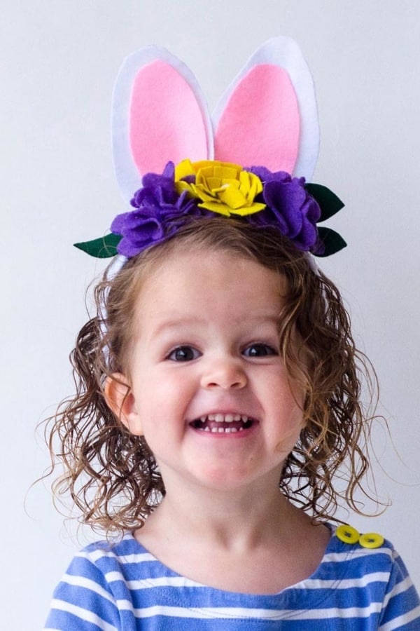 DIY FELT EASTER BUNNY HEADBAND