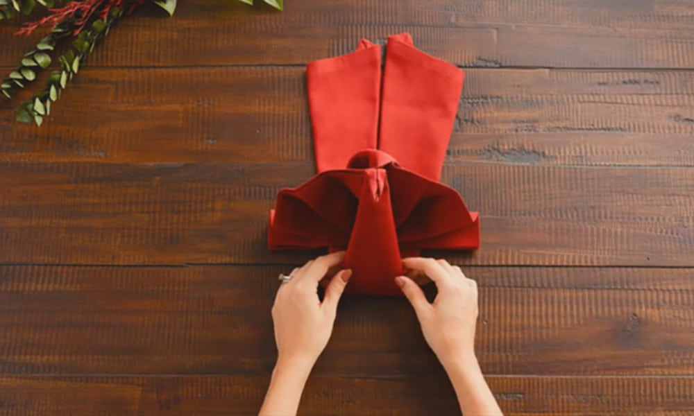 Turkey Napkin-Folding Tutorial