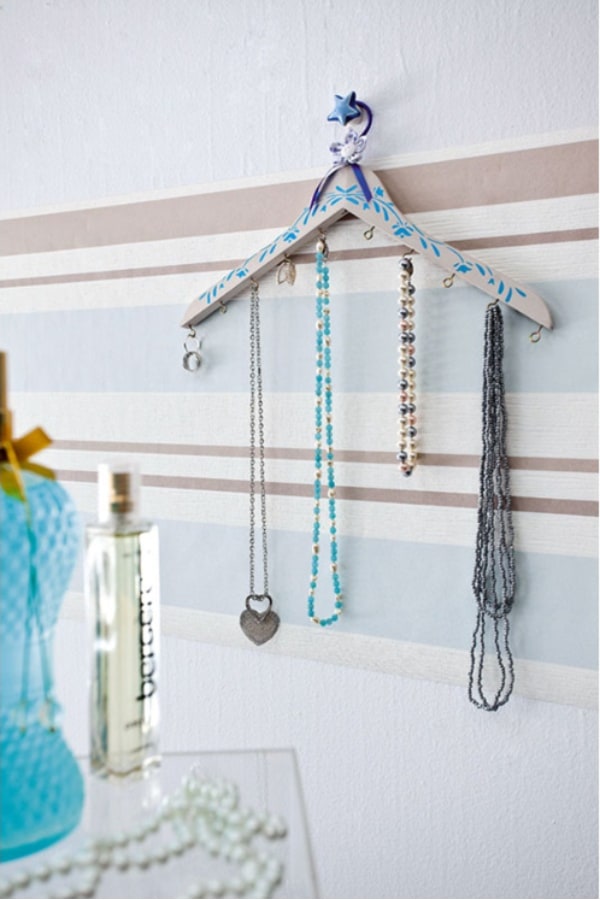 diy jewelry organizer - 3 ideas for hanging and display your jewelry