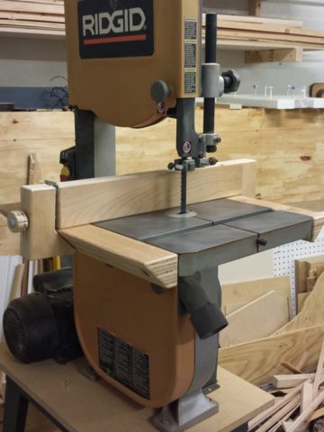 DIY Bandsaw Fence Tutorial