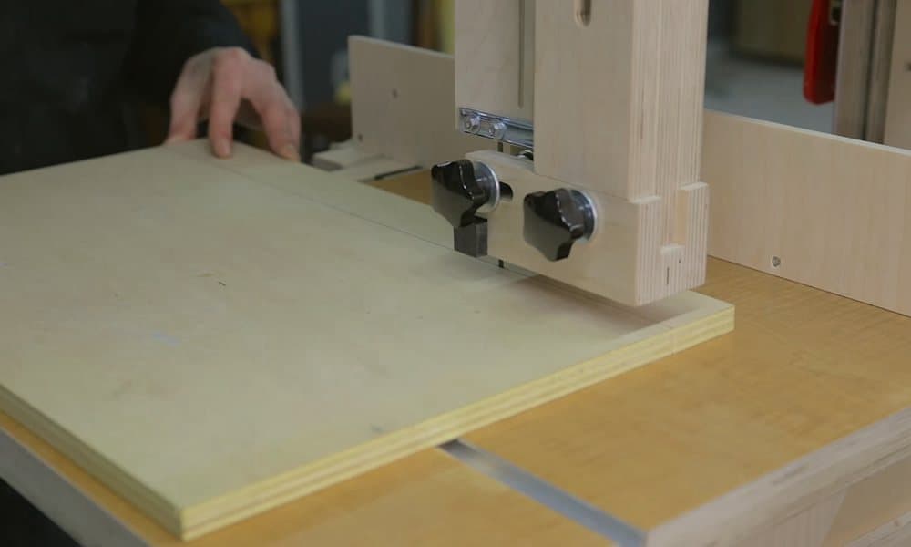 Homemade DIY Bandsaw Fence