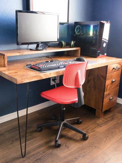 25 Brilliant And Easy To Build Diy Computer Desks