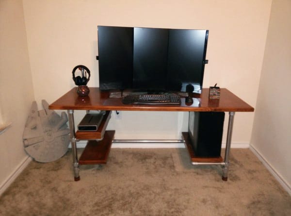 DIY Computer Gaming Desk