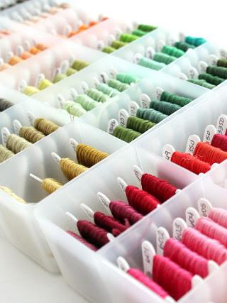 How to Organize Embroidery Thread