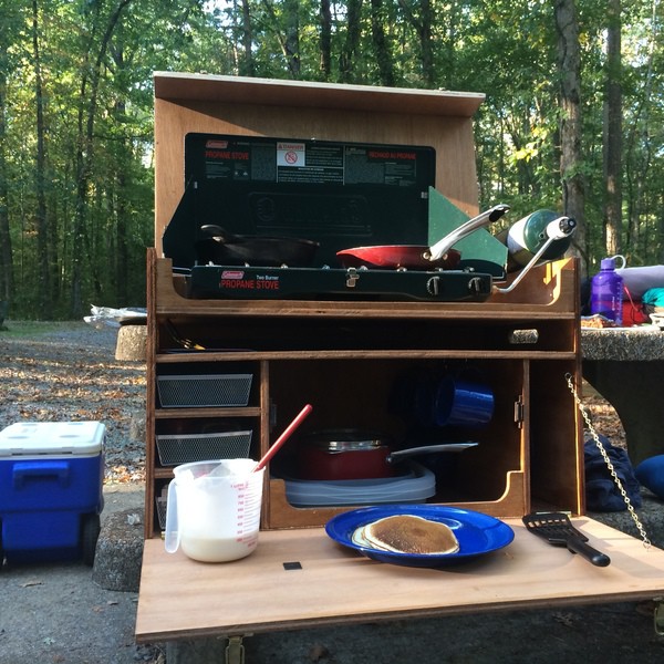 17. Easy To Make Camping Chuck Box