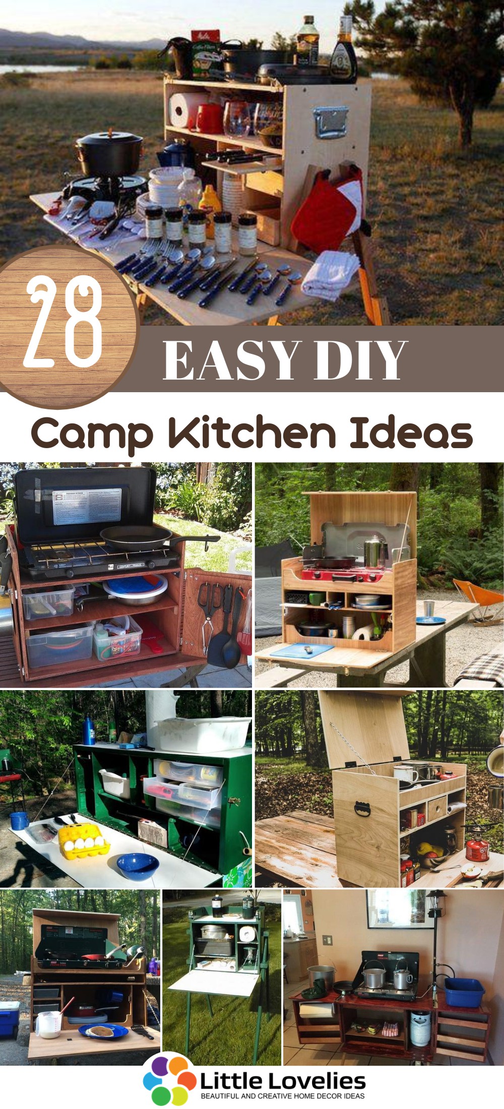 28 DIY Camp Kitchen Ideas