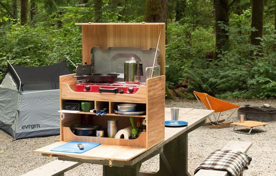 3. DIY Camp Kitchen Chuck Box