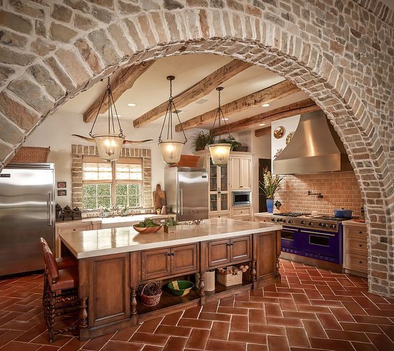 8.Cave Tuscan Kitchen Design