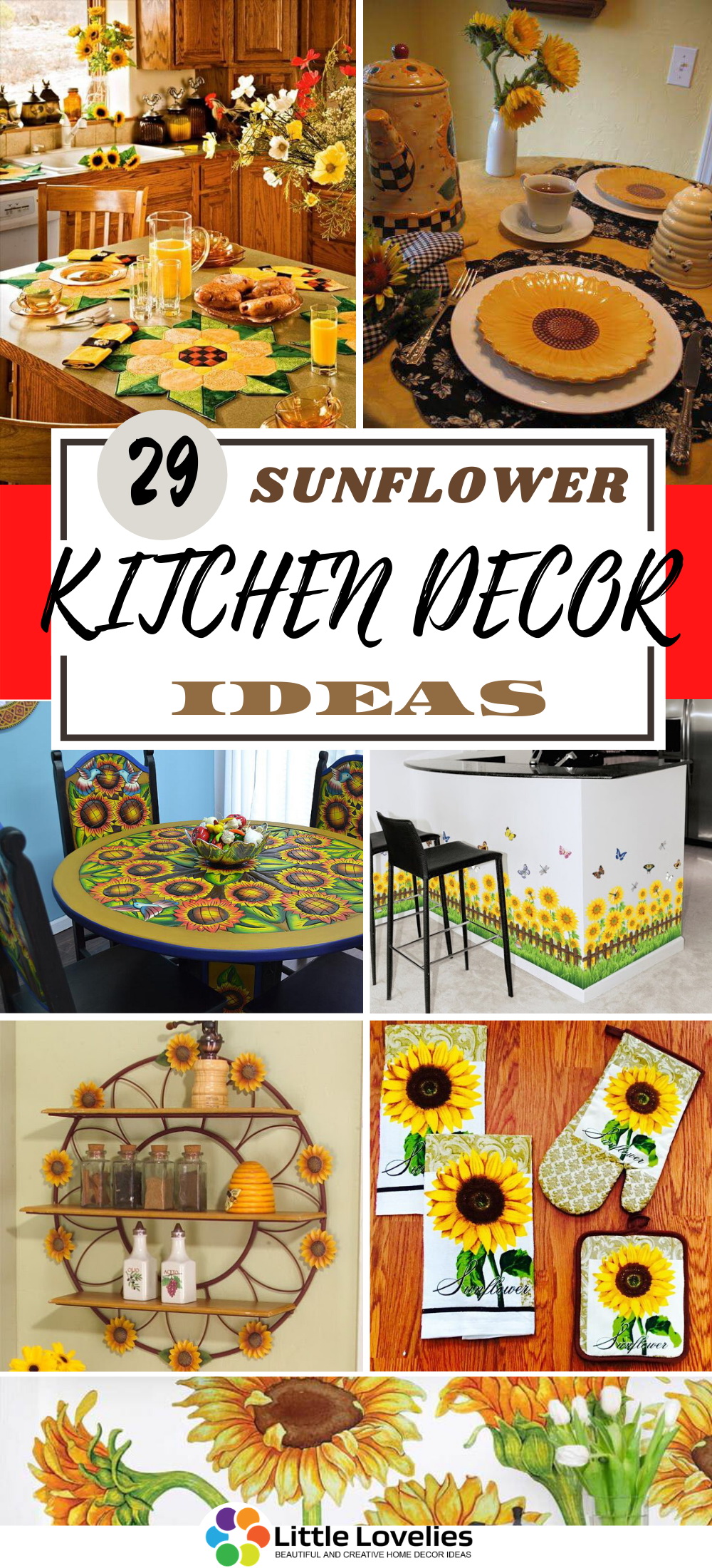 BEST SUNFLOWER KITCHEN DECOR IDEAS