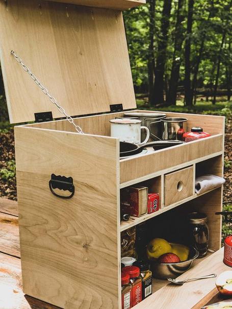 DIY Camp Kitchen Ideas