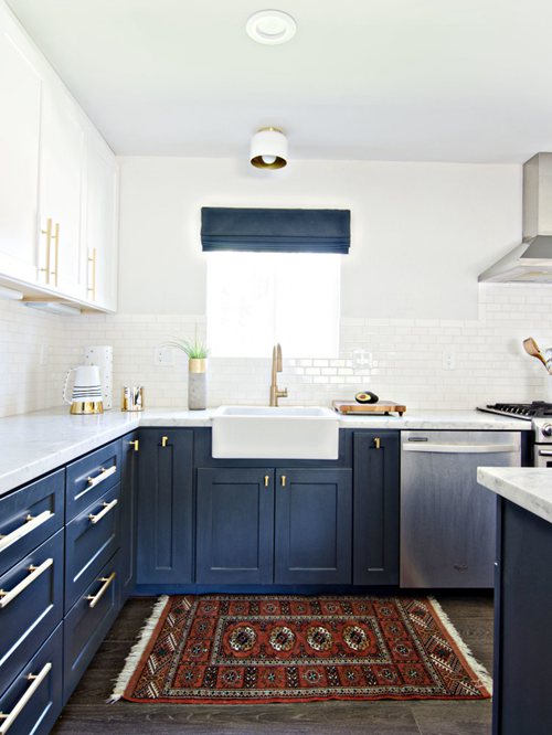 Fabulous Two Tone Kitchen Cabinet Ideas