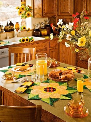 SUNFLOWER KITCHEN DECOR IDEAS