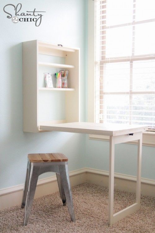 10. DIY Murphy Desk