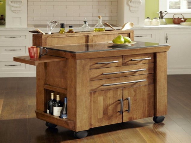 11. Moveable Kitchen Island