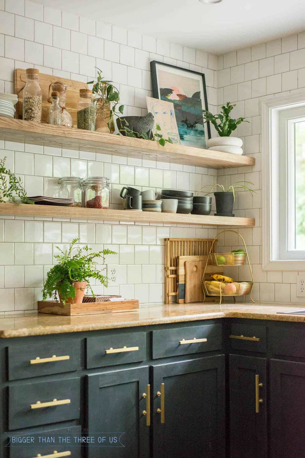 18 DIY Kitchen Shelves Ideas To Improve Kitchen Storage