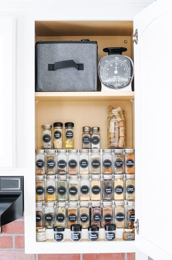 22. DIY Tiered Spice Rack