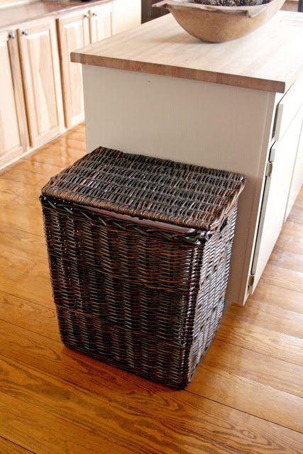 24. Basket For Trash Storage