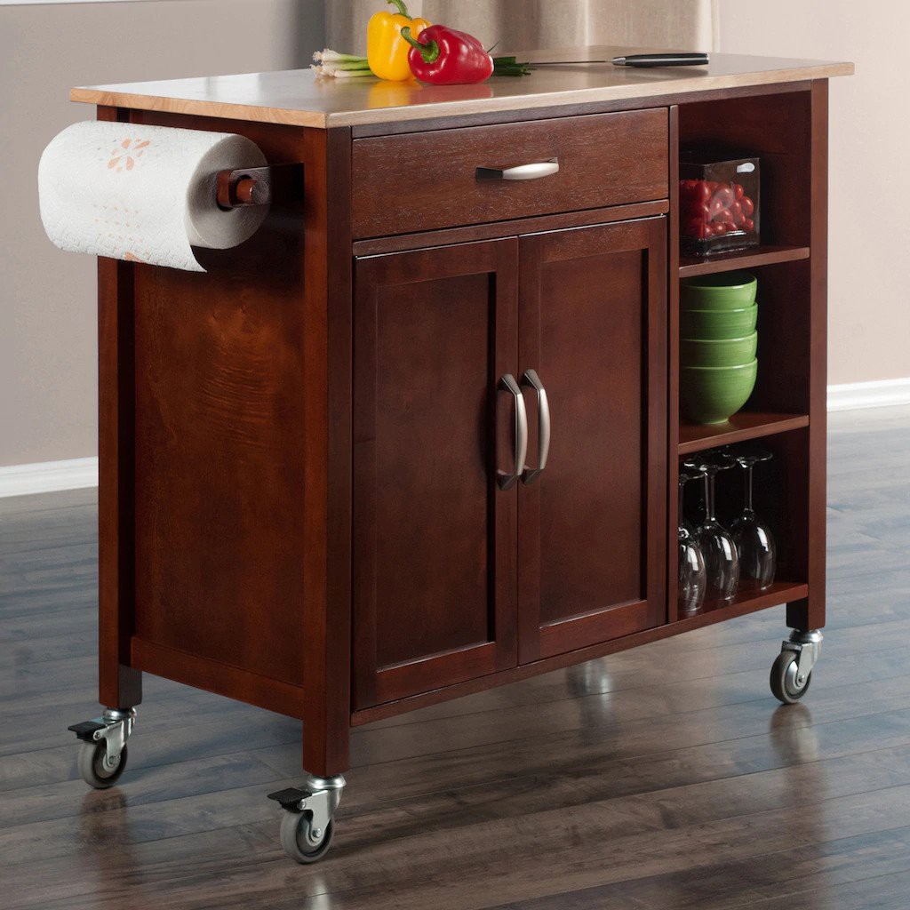 25. Wheelable Kitchen Cart