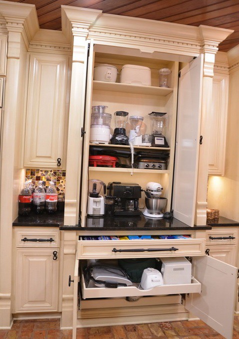 Kitchen Appliances Storage Ideas • Neat House. Sweet Home®