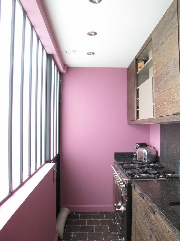 26. Purple Kitchen Walls