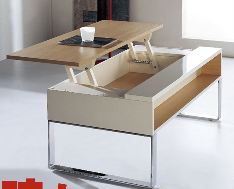 26. Small Sized Coffee Kitchen Table With Storage