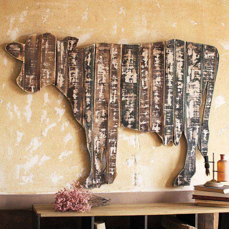 4. Rustic Kitchen Wall Decor