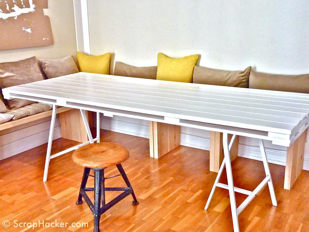 5. Kitchen Table Made On A Budget