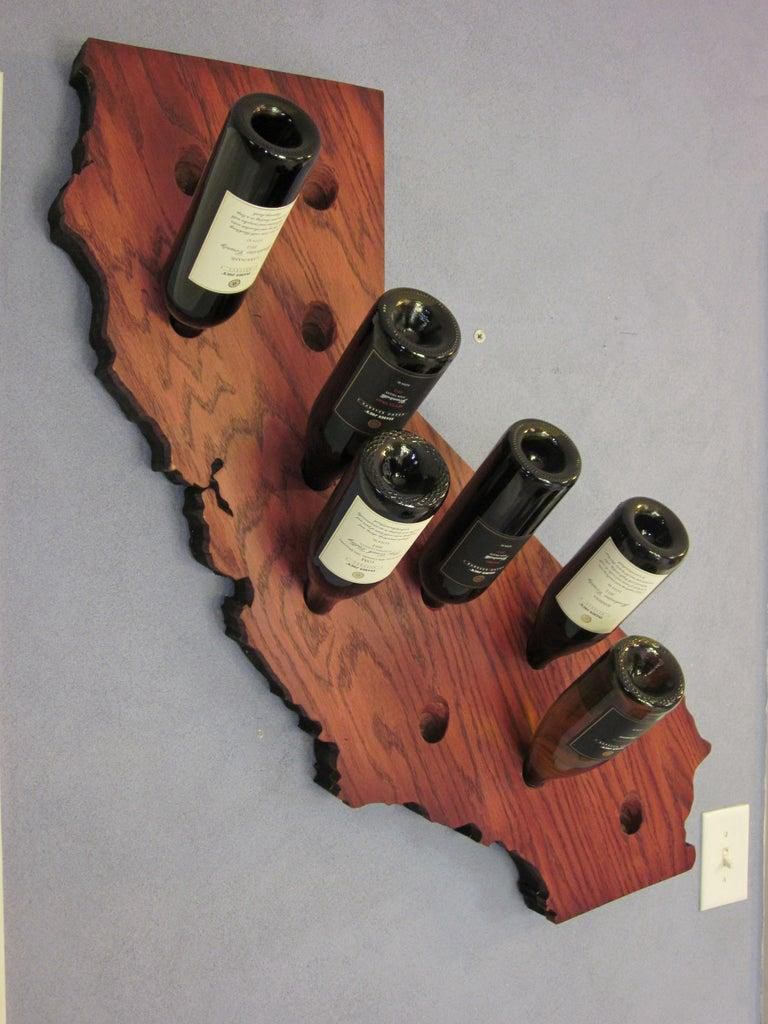 7. DIY California Wine Rack