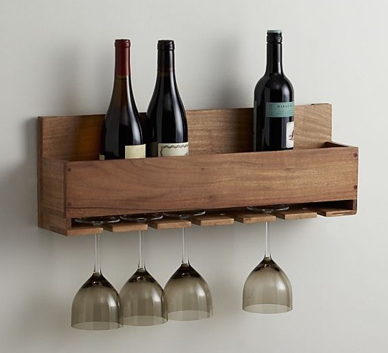 9. DIY Wine Rack