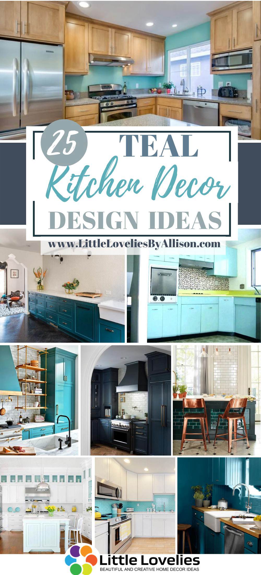 Best Teal Kitchen Decor Ideas