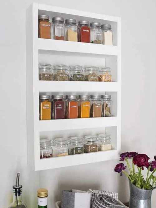 Spice Rack Organizing Ideas - Happy Happy Nester