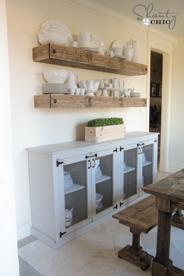 30 Diy Sideboard Ideas Easy, Kitchen Buffet Cabinet Ideas