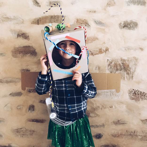 10. DIY Cardboard Space Helmet