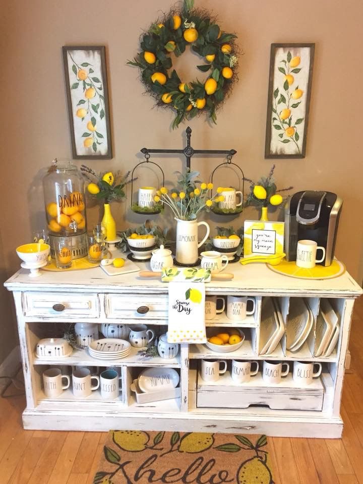 12. Kitchen Cabinet With Lemon