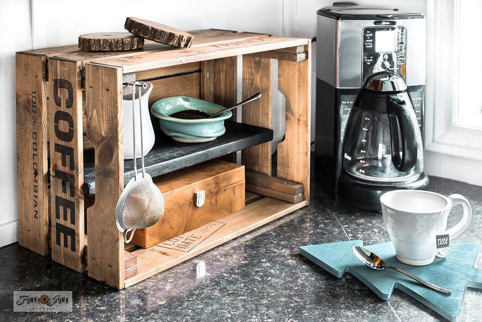 17. Old Crate Coffee Station