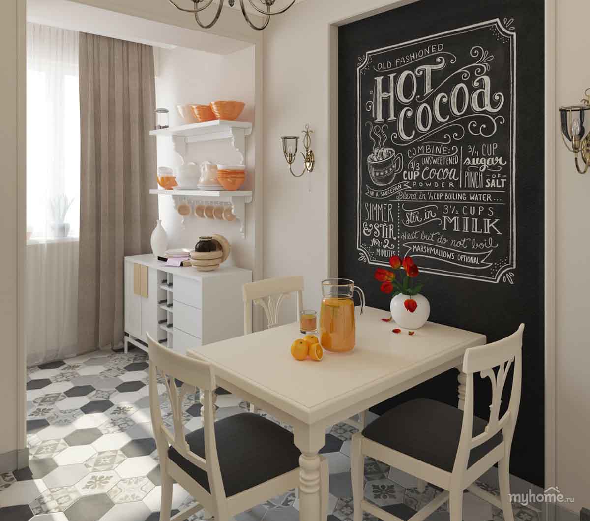 18. Chalkboard Dinette Set