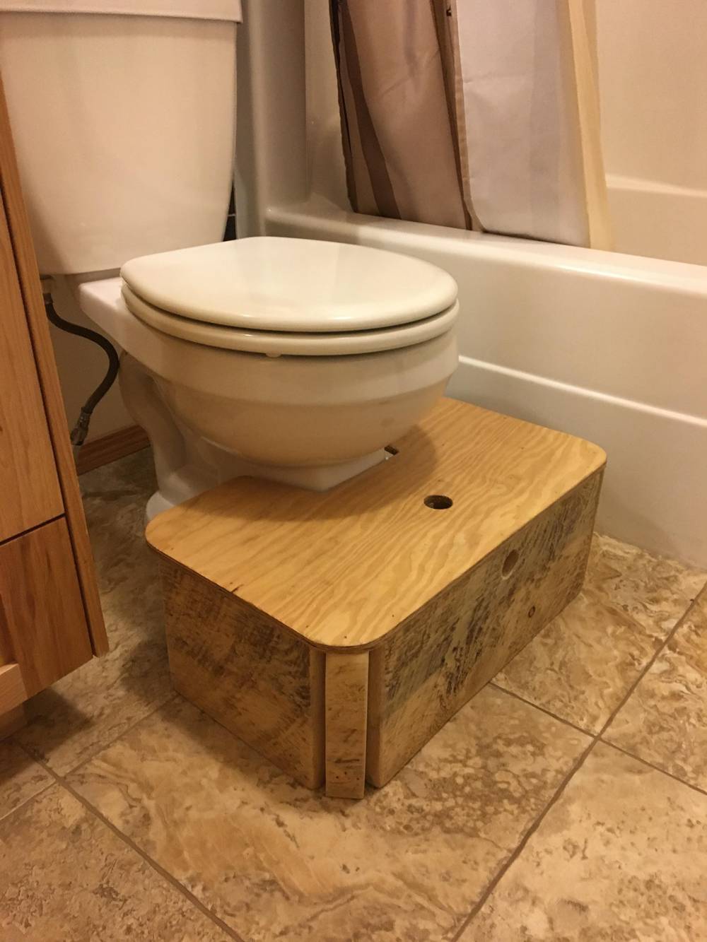 18. Squatting Toilet Stool