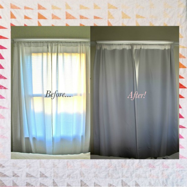 19. Easy No Sew DIY Blackout Curtains