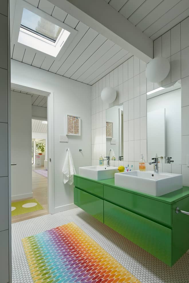 27 Kids Bathroom Ideas Everyone Will Adore, Kids Bathroom Mirror