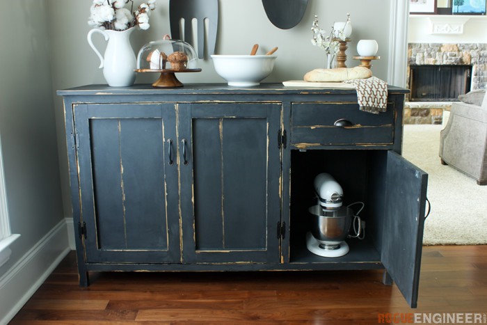 23. DIY Farmhouse Buffet Sideboard