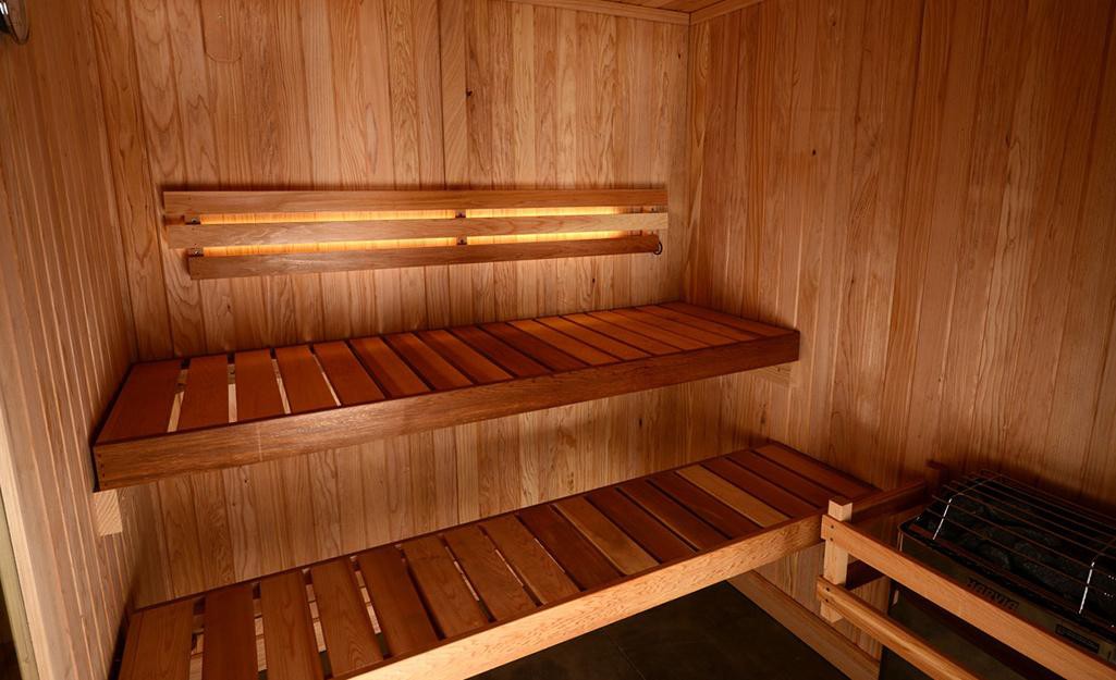 23. DIY Sauna