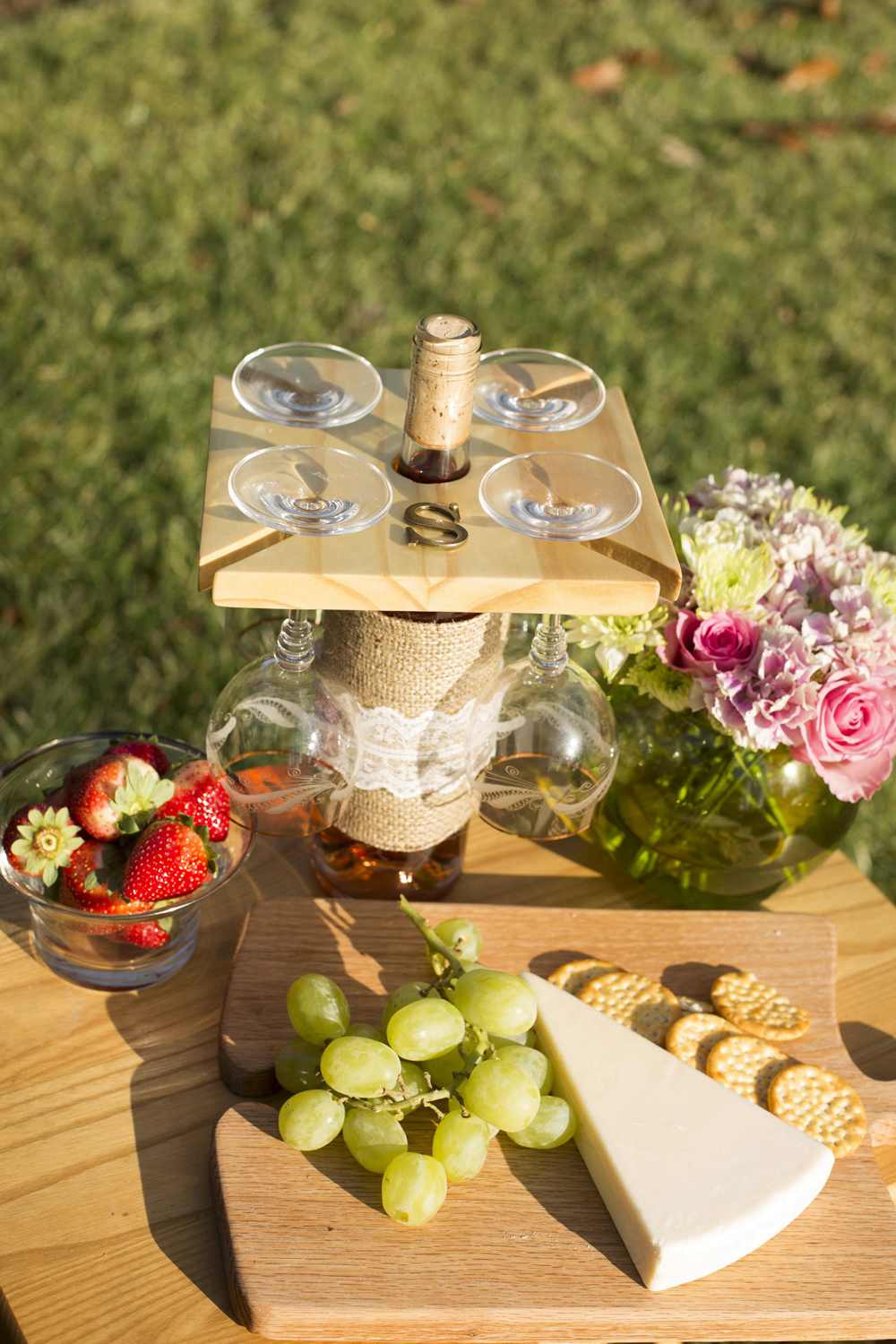 3. DIY Wine Glass Holder