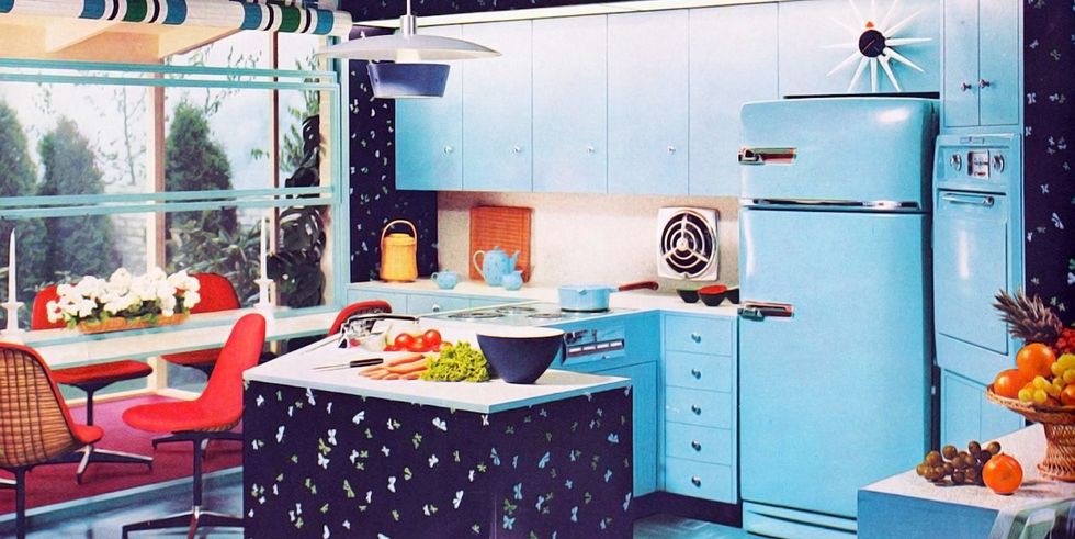 30. Kitchen Island Wallpaper