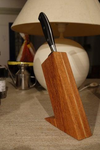 4. DIY Simple Chef Knife Block