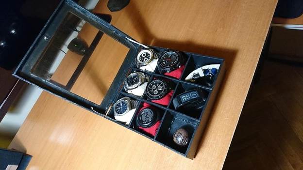 4. Homemade Wooden Watch Box DIY