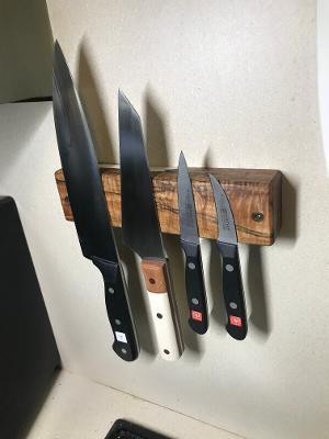 5. Magnetic Knife Block DIY