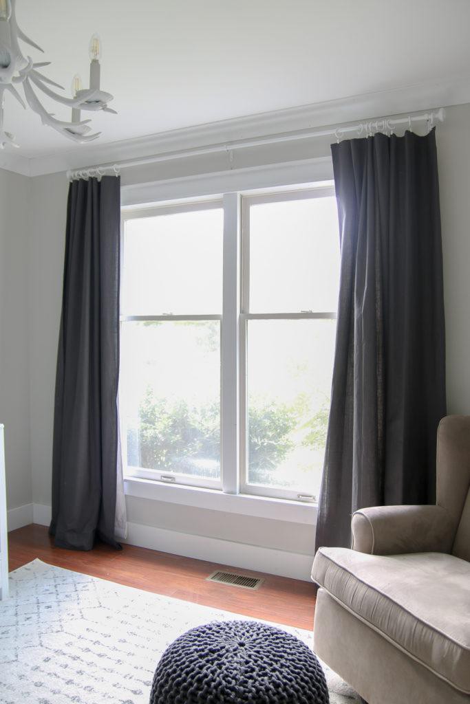 6. Transform Any Curtain To Blackout Curtains