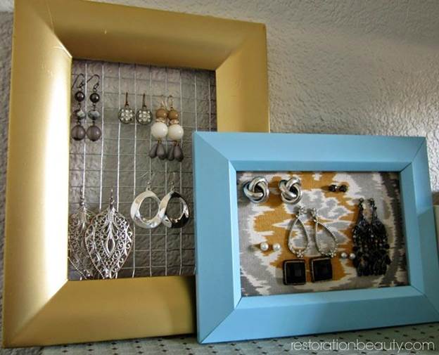 Cards and Crafts  DIY Earring Holder Tutorial