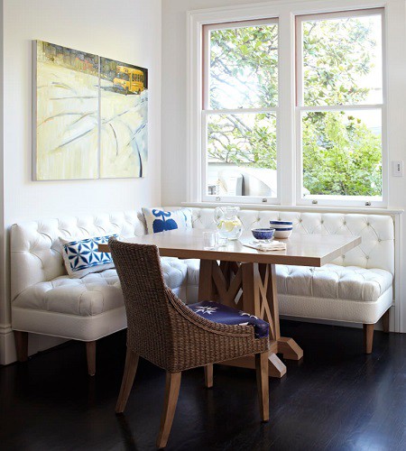 9. Breakfast Nook On A Budget